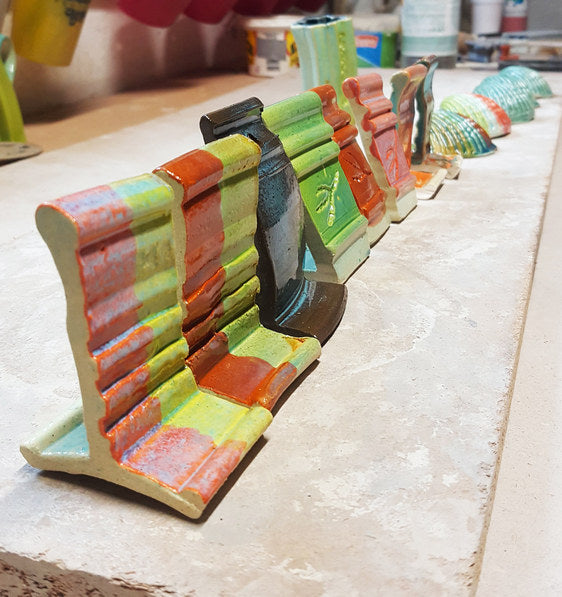 How to make glaze test tiles Relyef pottery tools