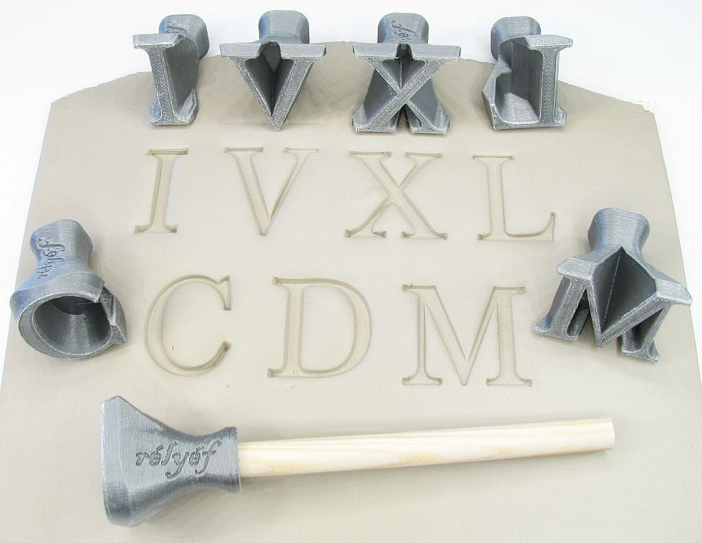 Roman Numerals Date Rubber Stamp – Sumthings of Mine