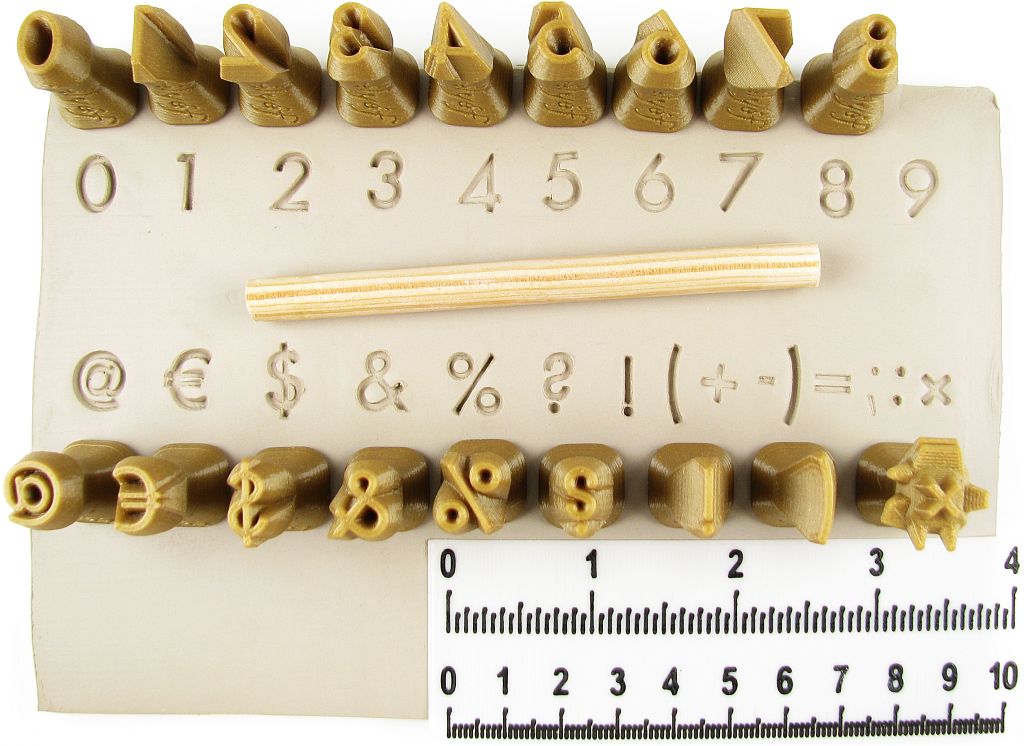 Relyef - Lithos Alphabet Set 10mm (Lower case)