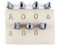 Courier Alphabet Special Stamps 10mm