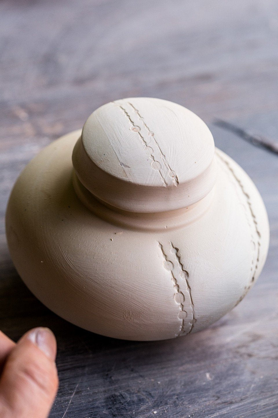Dotted Pattern Clay Clay Ceramics Texture