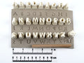 Lithos Mirrored Alphabet Stamps
